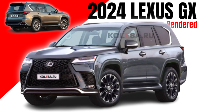 NEW 2024 LEXUS GX Rendered | DPCcars