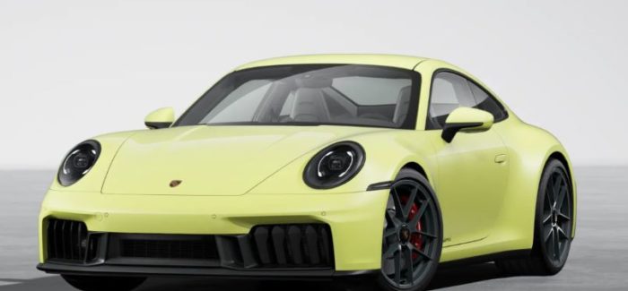 New 2025 Porsche 911 992.2 GTS Colors