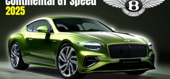 New 2025 Bentley Continental GT Speed Revealed
