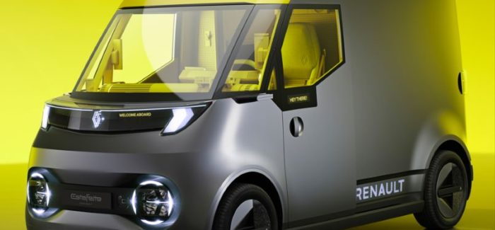 Renault Estafette Concept World Premiere at IAA